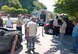 Zonguldak'ta Zincirleme Kaza: Kontrolden Çıkan Araç Cami Avlusuna Daldı