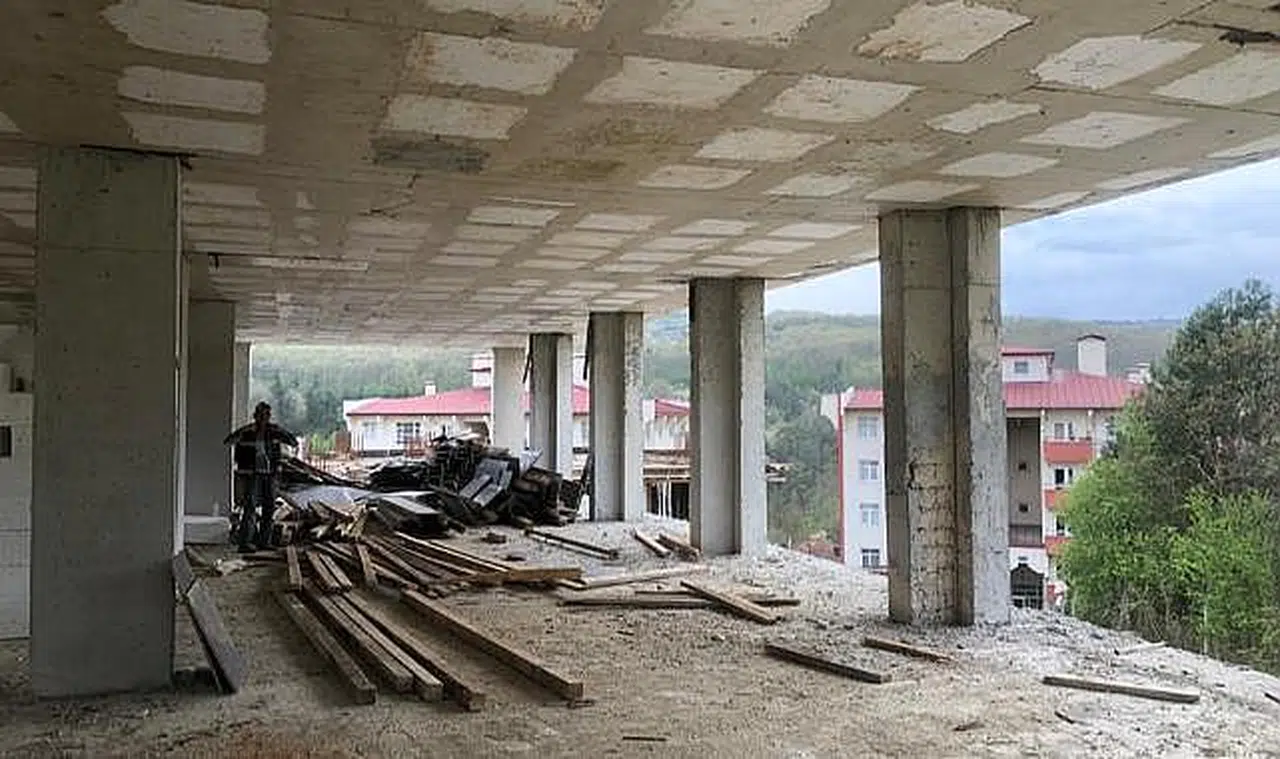 Beycuma Huzurevi inşaatı hızla yükseliyor