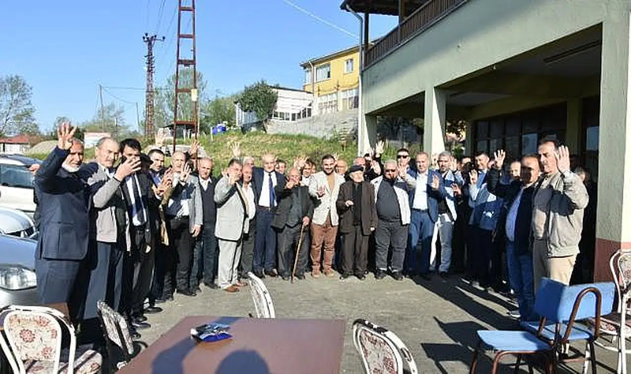 Çaycuma'nın köyleri Tıskaoğlu'nu bağrına bastı!