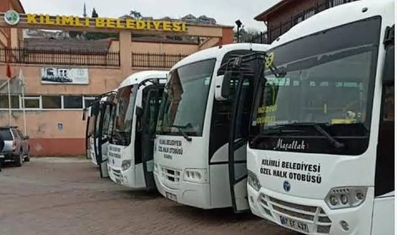 Kilimli'de toplu taşıma sözleşmesi üç ay daha uzatıldı!