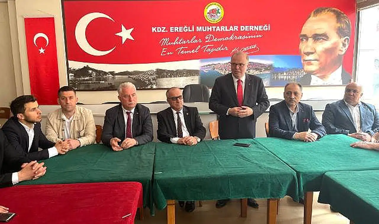 Kotra muhtarlarla bir araya geldi!