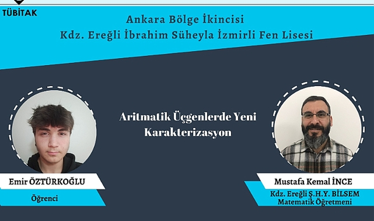 Lise öğrencilerinin TÜBİTAK proje başarısı!