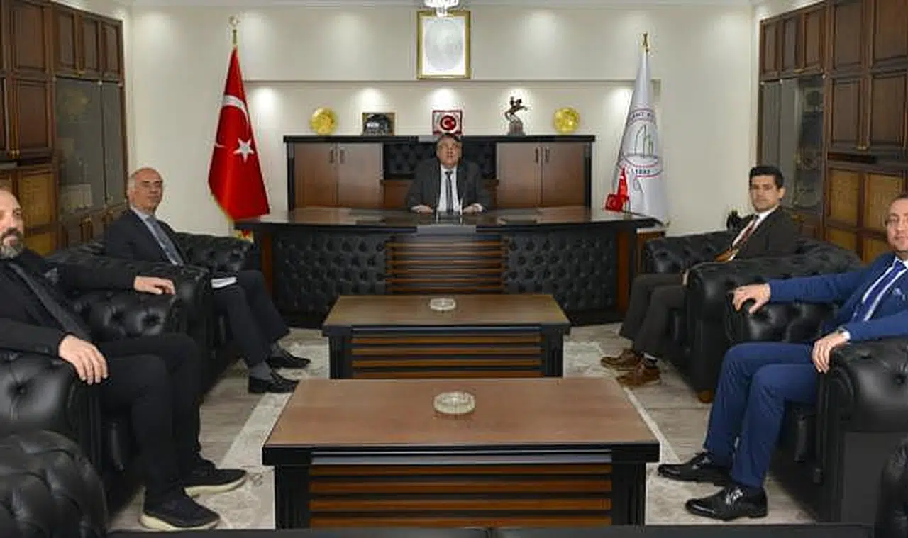 Pehlivanoğlu’ndan Rektör Özölçer’e Ziyaret