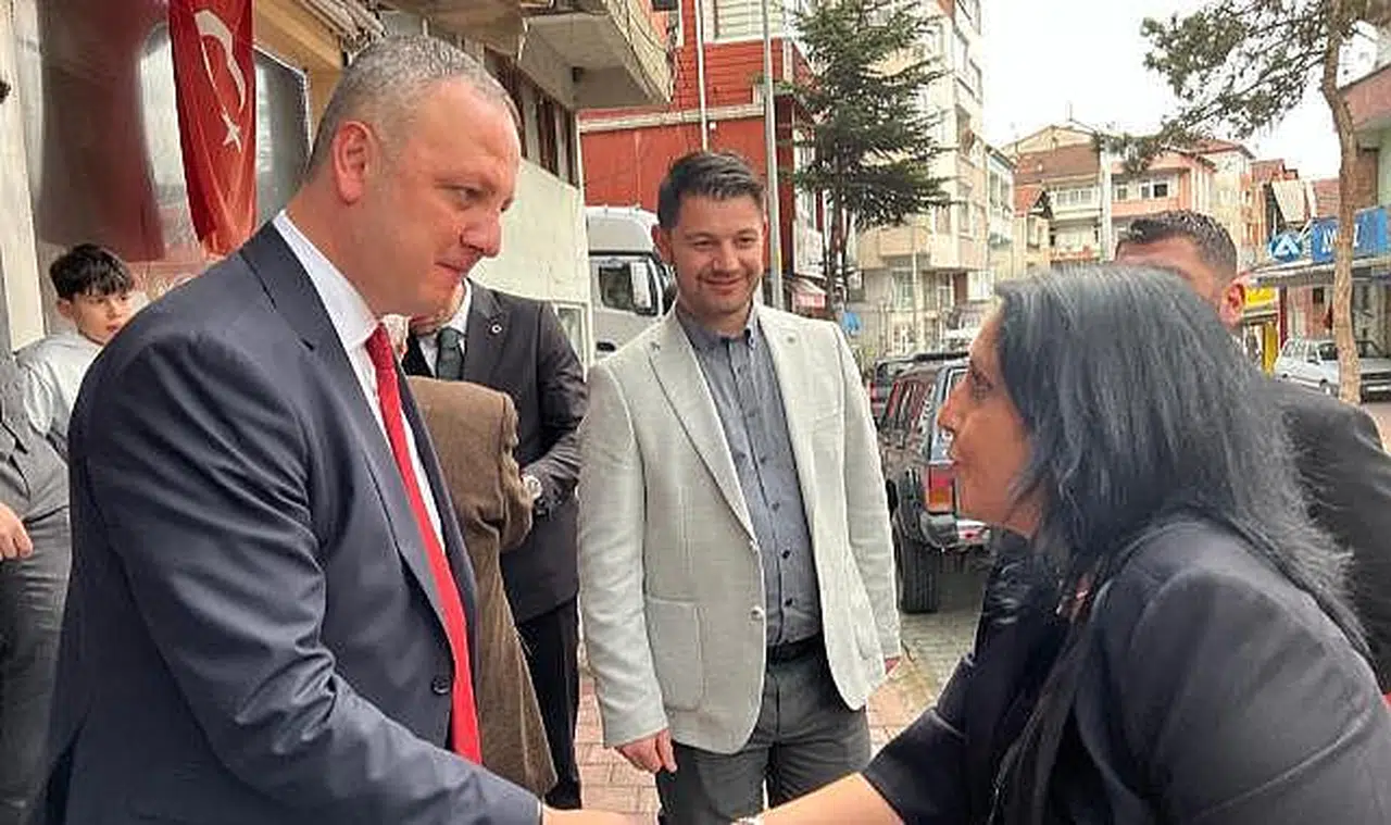 Selim Alan'ın Beycuma ziyaretinde renkli görüntüler yaşandı