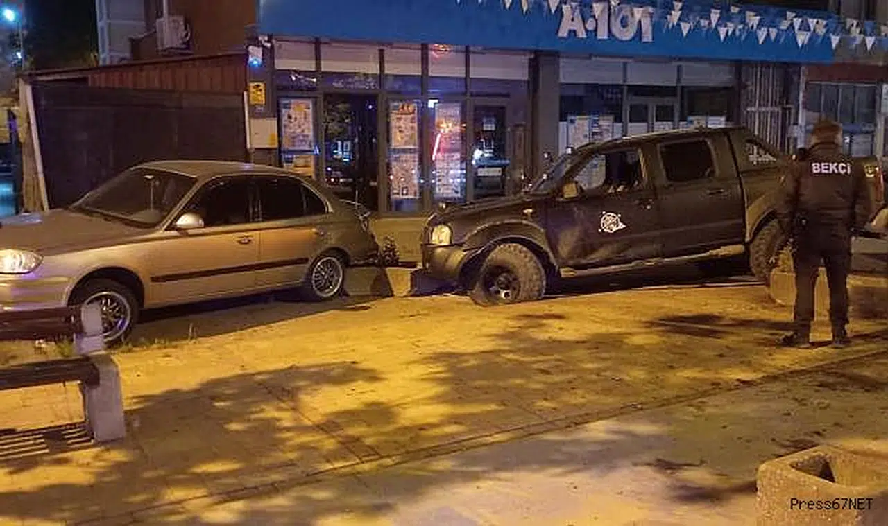 Alkollü şahıs vurup kaçtı, polis yakaladı