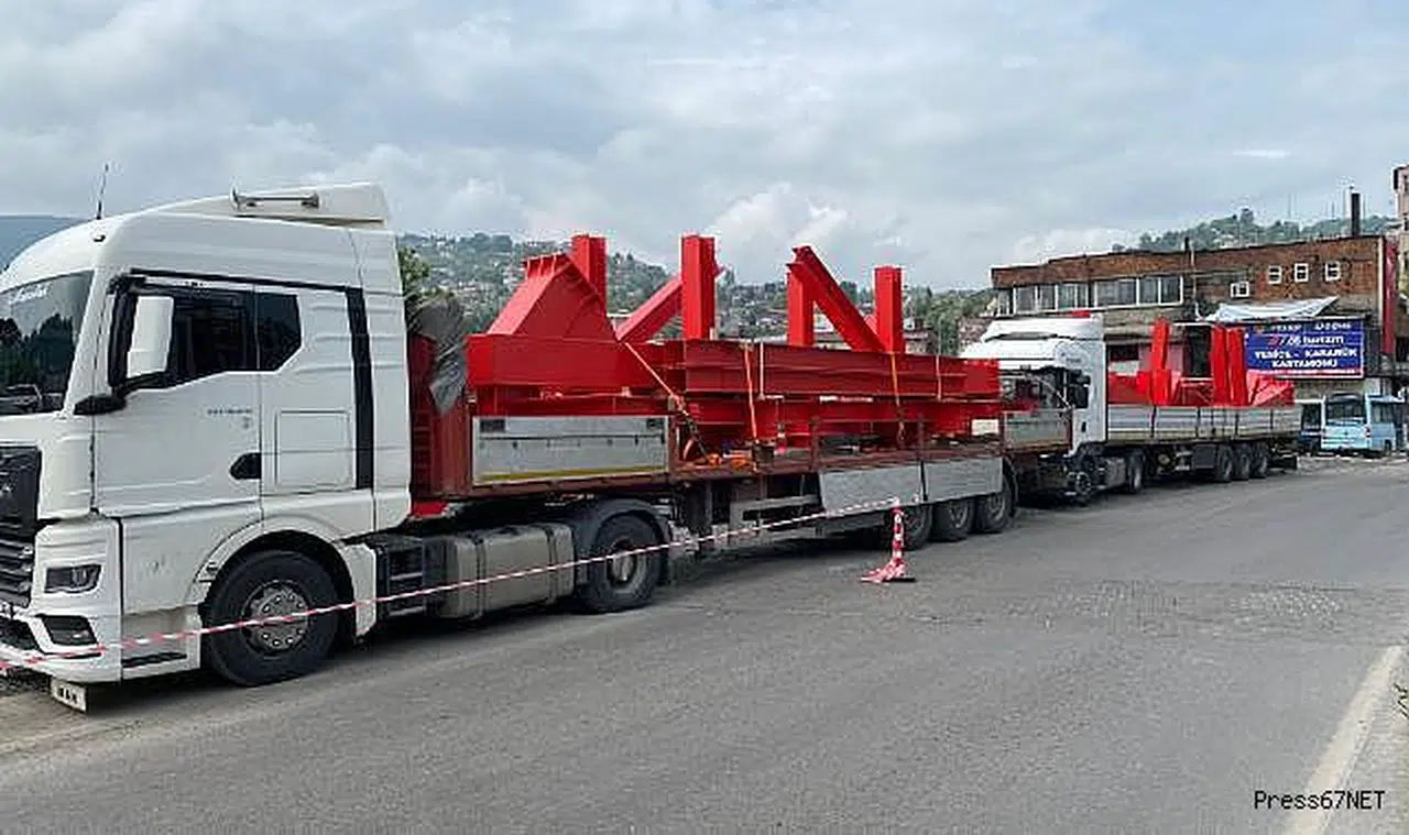 Alternatif köprünün montajı başlıyor! Trafik rahat nefes alacak