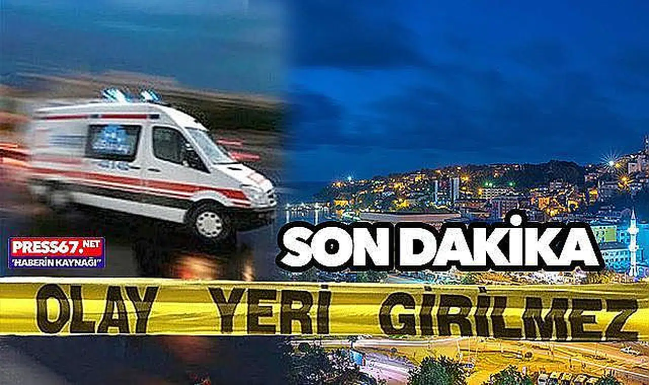 Danişmentli köyünde sıkışmalı trafik kazası..!