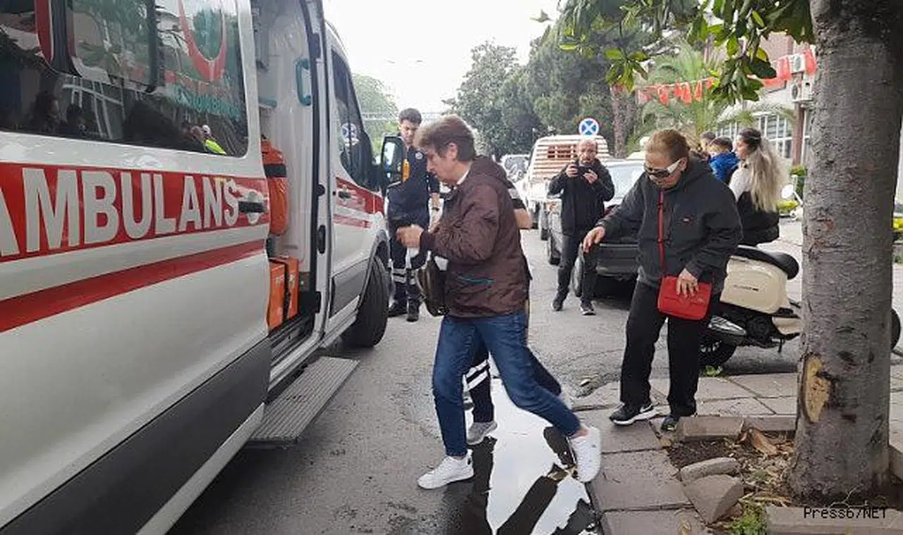 Motosiklet ile ayağının üzerinden geçti