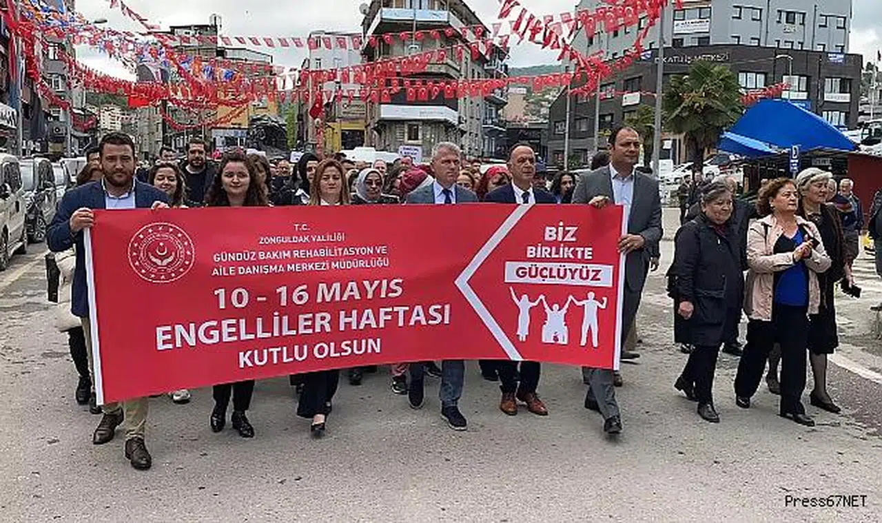 Zonguldak'ta 'Engelliler Haftası' kutlandı