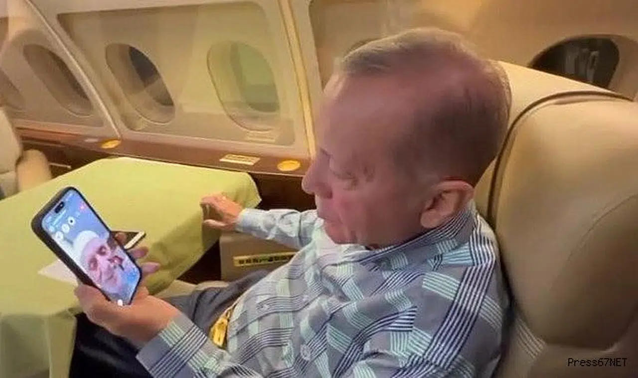 Zonguldaklı Hüseyin amca Cumhurbaşkanı ile görüntülü görüştü