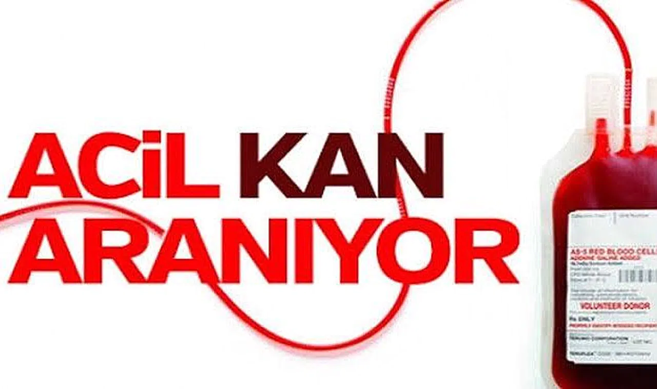 Acil kana ihtiyaç var!!