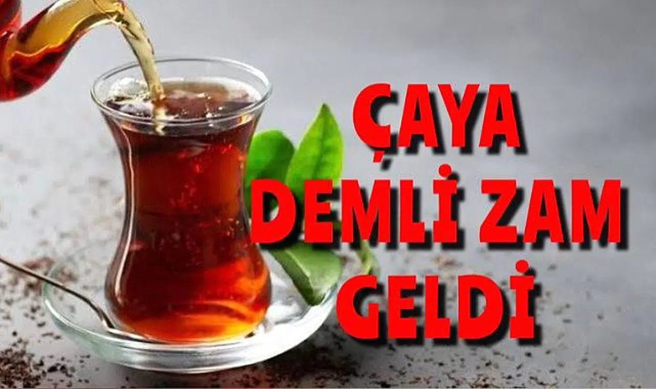 Bir bardak Çay 5 TL oldu!!