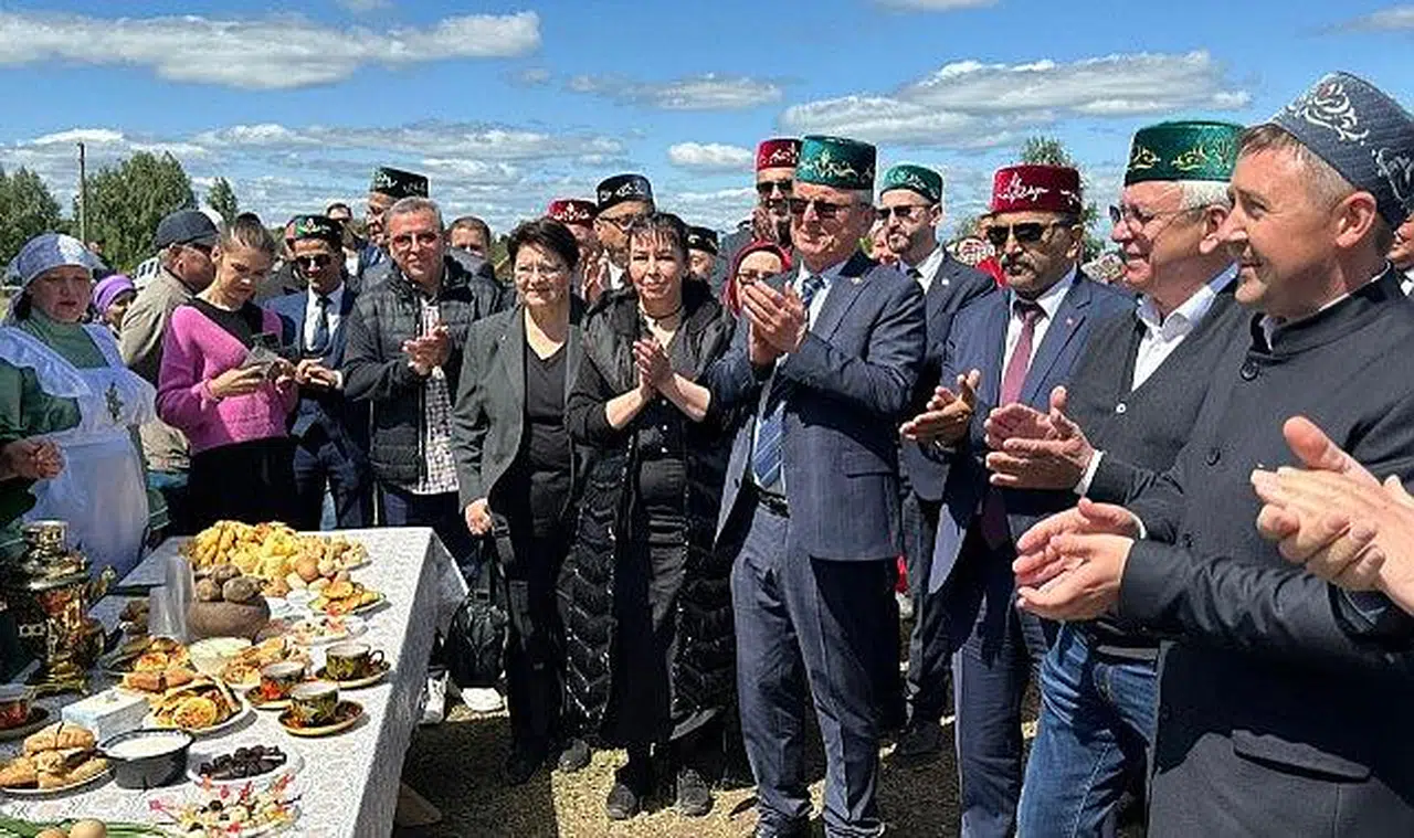 Çaycuma heyeti, Tatarların ulusal bayramı Sabuntay kutlamasında