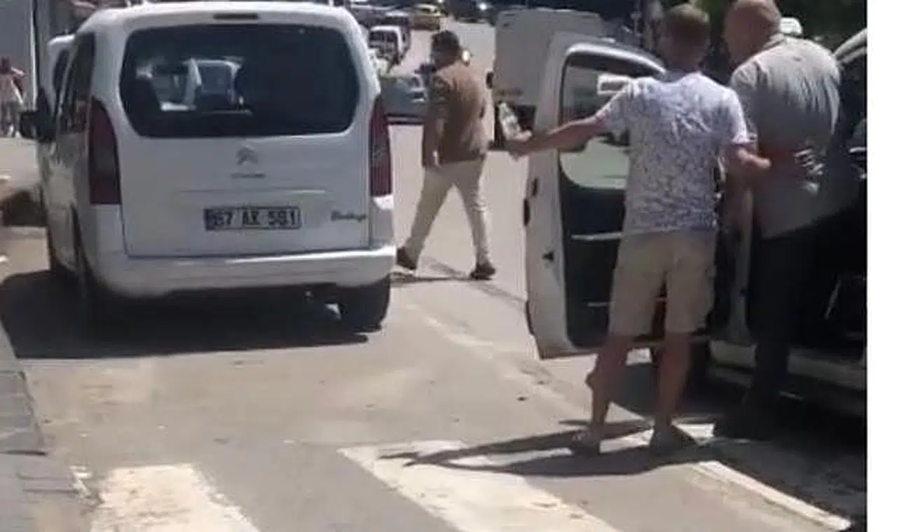 Kavşakta kırmızı ışık tartışması!