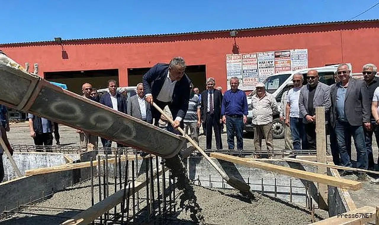 Saltukova'da modern nikah ve kültür merkezi salonunun temeli atıldı