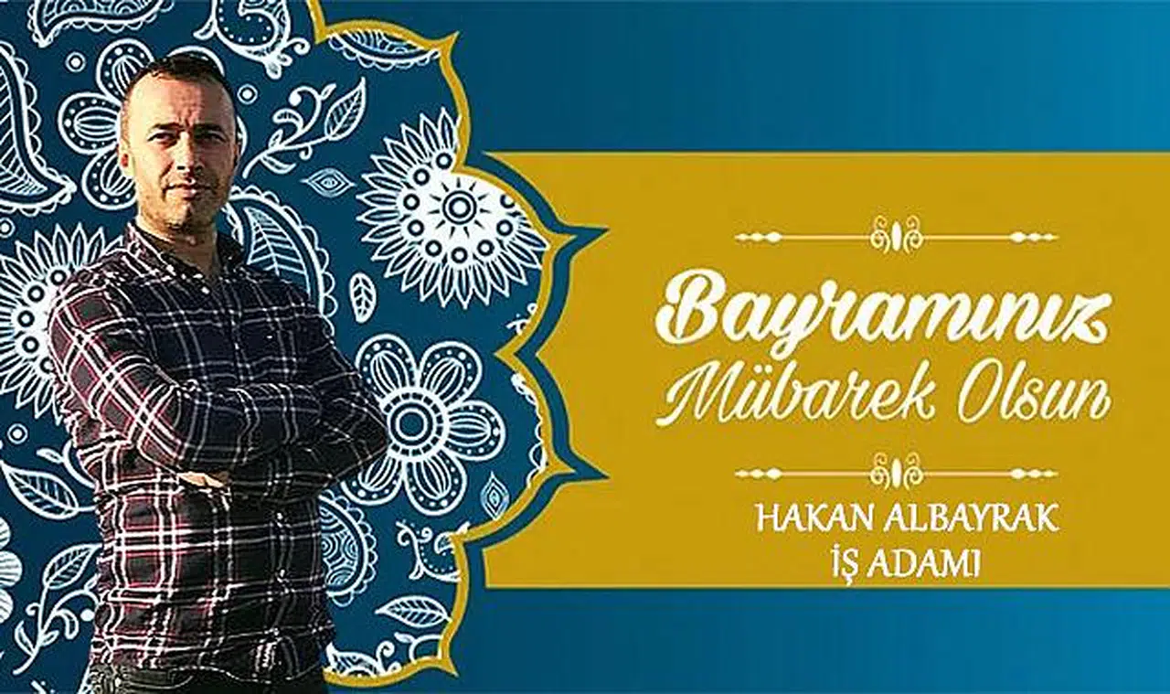 Zonguldaklı işadamı Hakan Albayrak, Kurban Bayramı'nı kutladı
