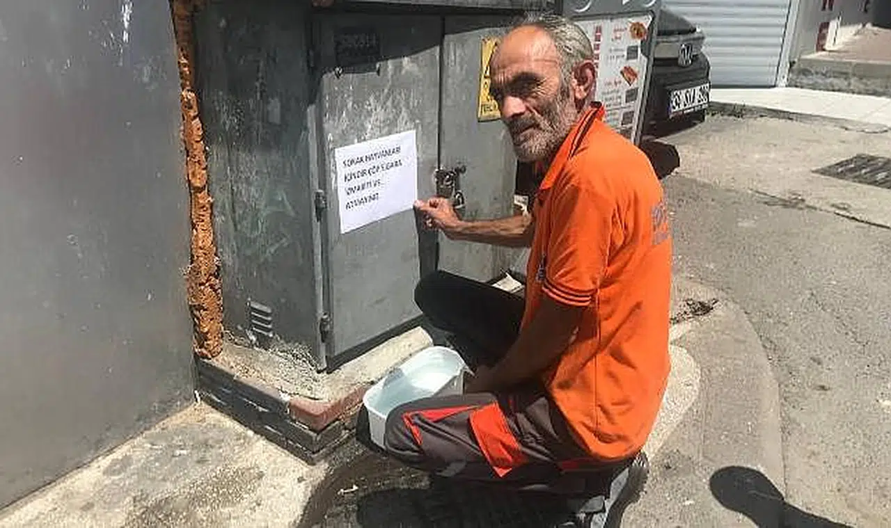 Davranışıyla vatandaşların takdirini topladı!