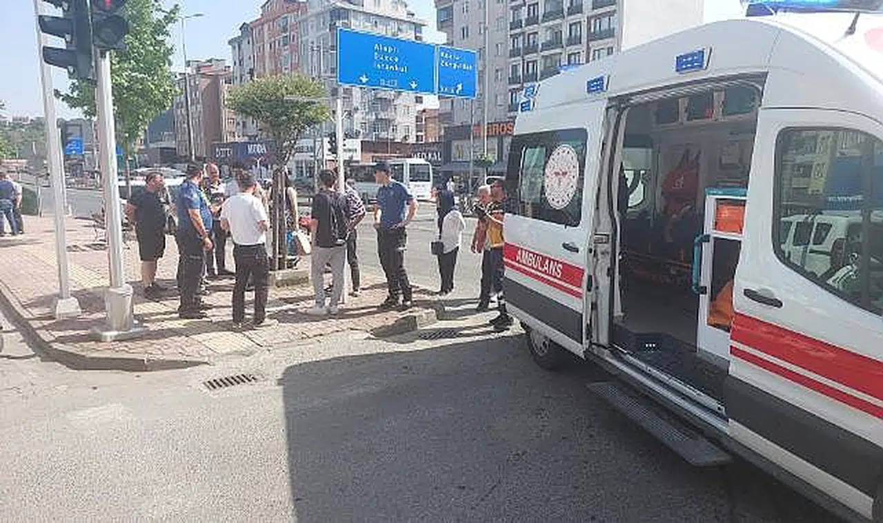 Kdz. Ereğli'de trafik kazası; 2 yaralı  