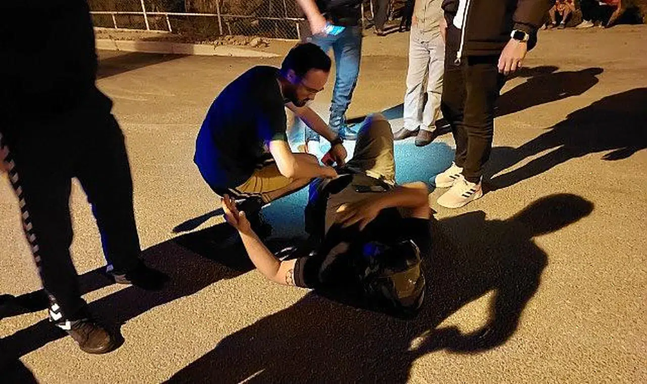 Motosikletinin hakimiyetini kaybetti kaza yaptı