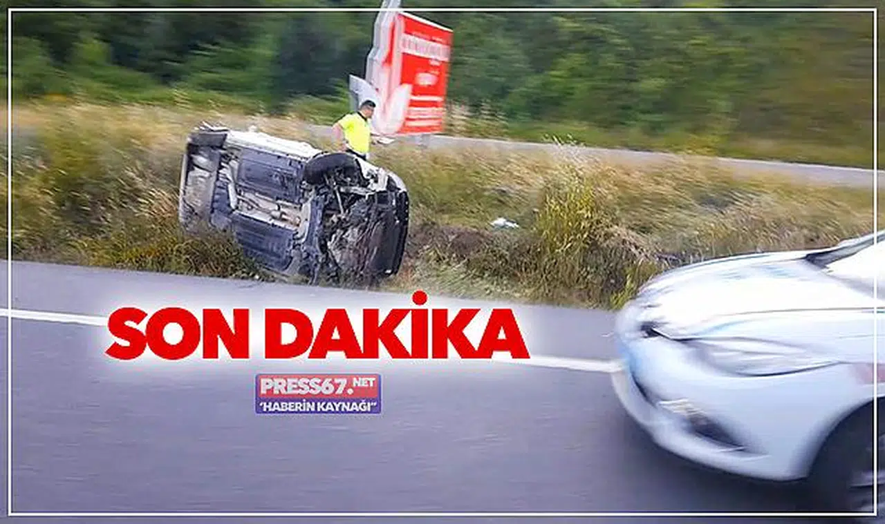 Otomobil takla attı: 2 yaralı
