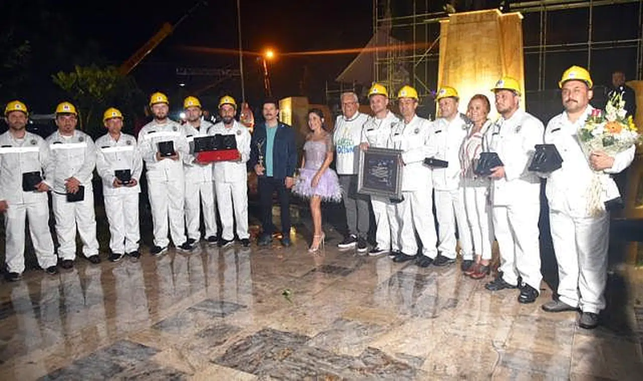 Zonguldaklı madencilere SBD ödülü verildi