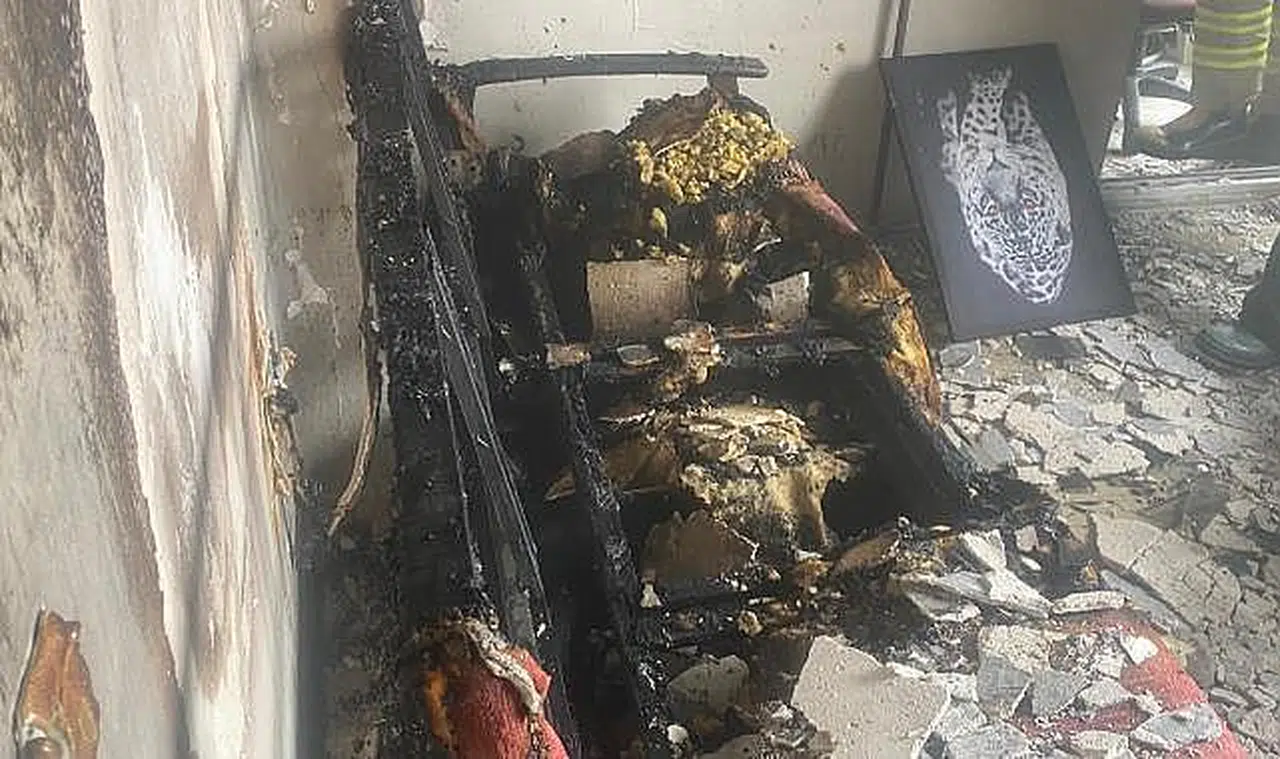 Elektrik kontağından çıkan yangın evi kül etti!