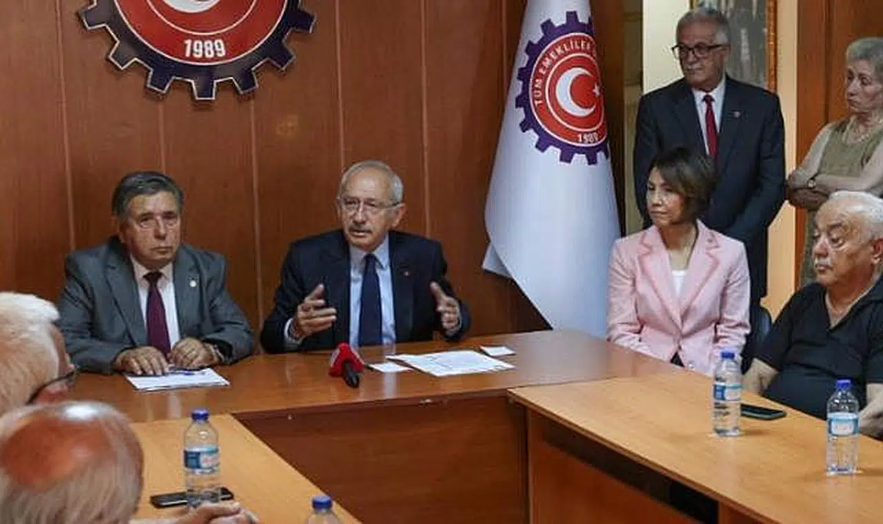 Emekliler,  Kılıçdaroğlu ile görüştü