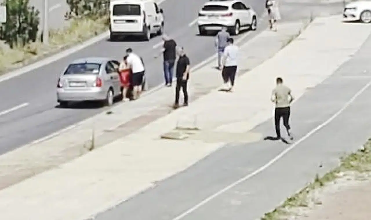 Hamile kadın korku dolu anlar yaşadı!