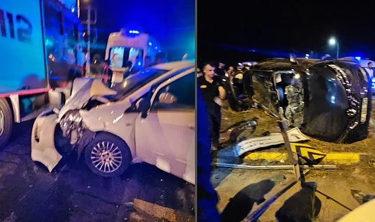 Işık ihlali kazaya neden oldu:5 yaralı