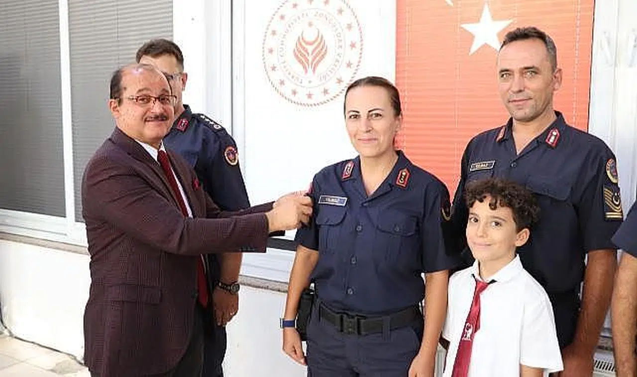 Jandarma'da 108 personel terfi aldı
