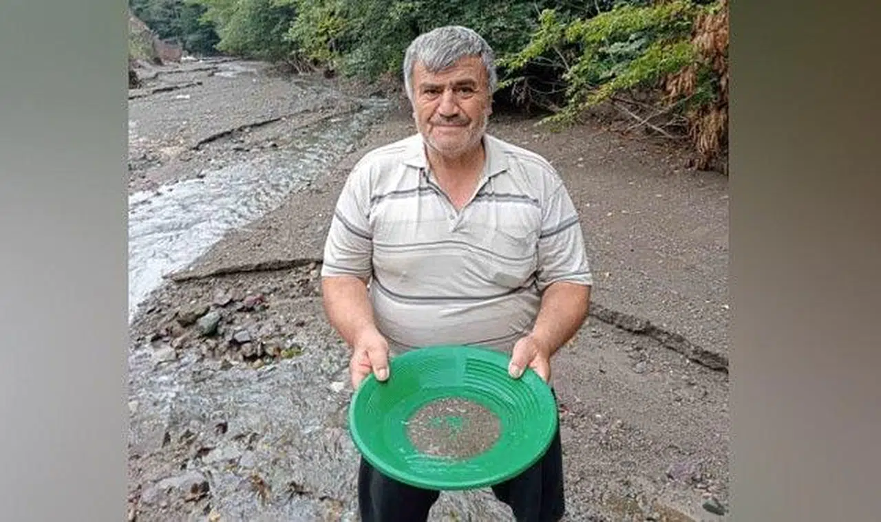 Kaynağında 10-13 gram altın buluyor!