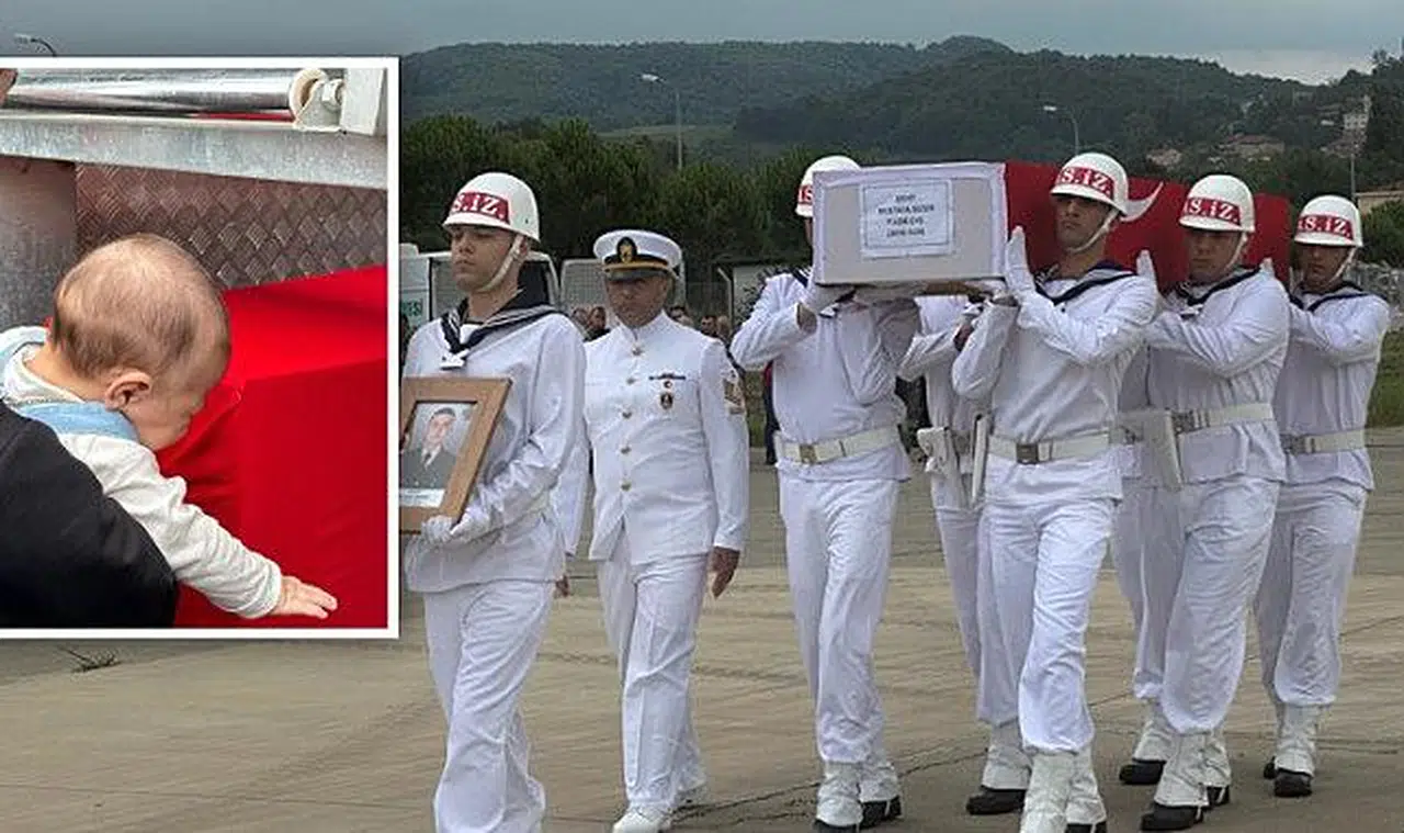 Şehidimiz memleketi Zonguldak'ta..