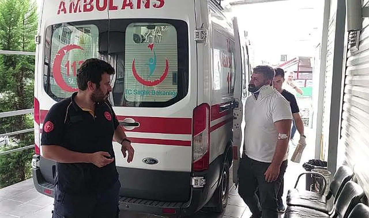 Yayaya çarpıp kaçtı ama polisten kaçamadı