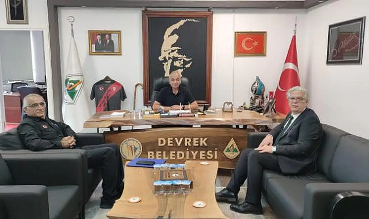 AFAD yöneticileri Başkan Bozkurt'u ziyaret etti