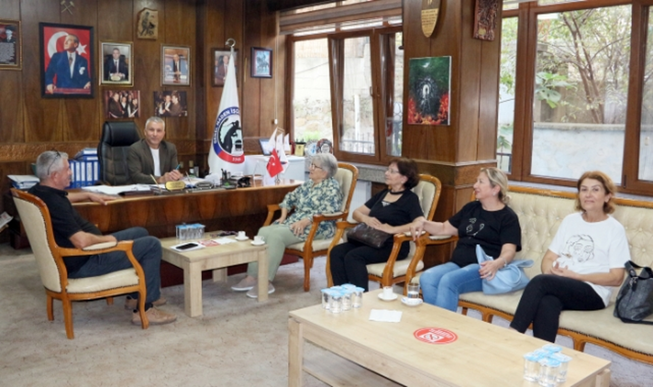 Annelerden ilk ziyaret GMİS'e; "Madenciler çok değer verdiğimiz evlatlarımızdır"