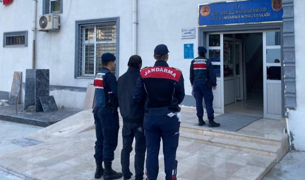 6 yıl hapis cezası bulunan hırsızlık zanlısı bakın nasıl yakalandı?