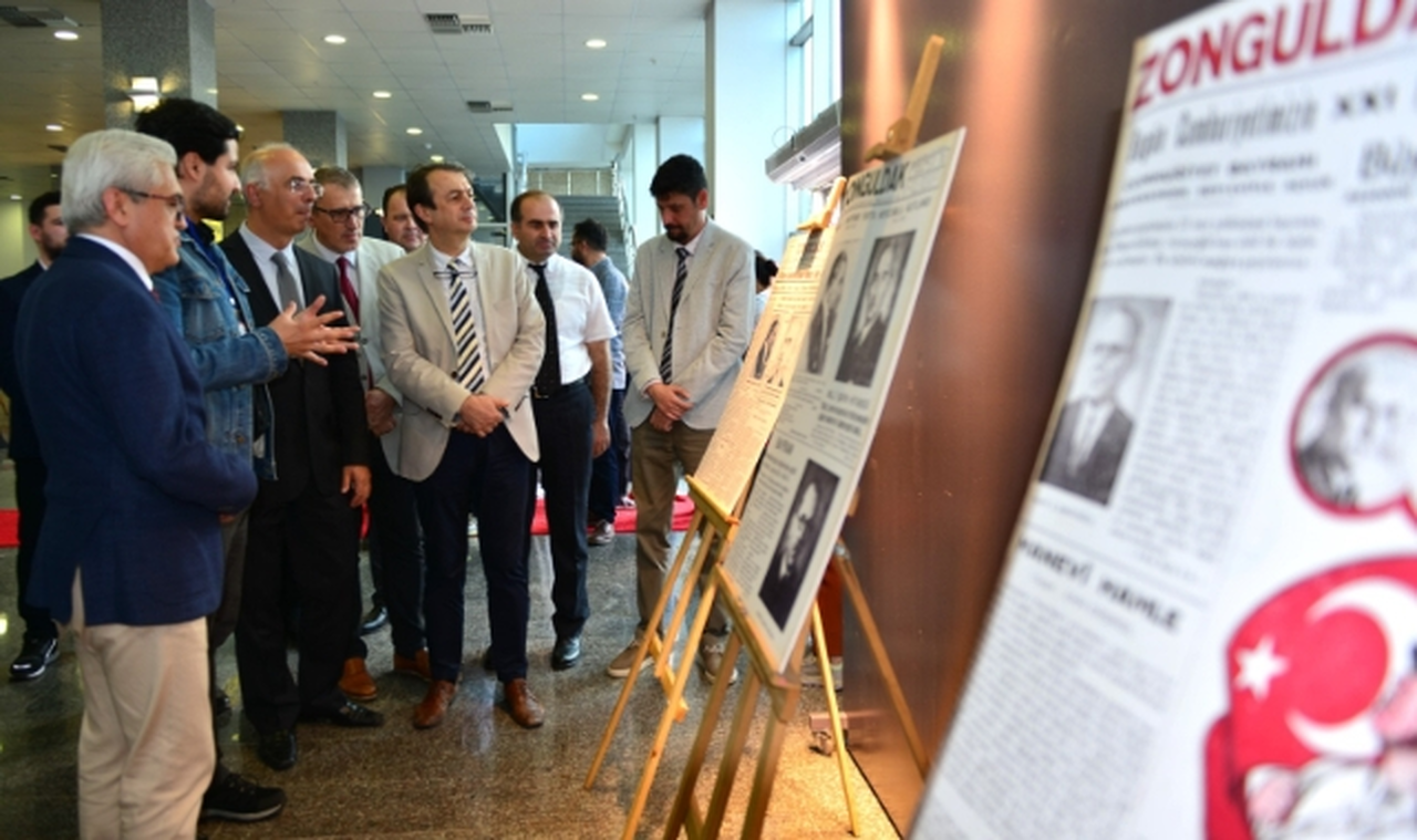 İletişim Fakültesinden Zonguldak Basın Tarihinde 29 Ekim Sergisi