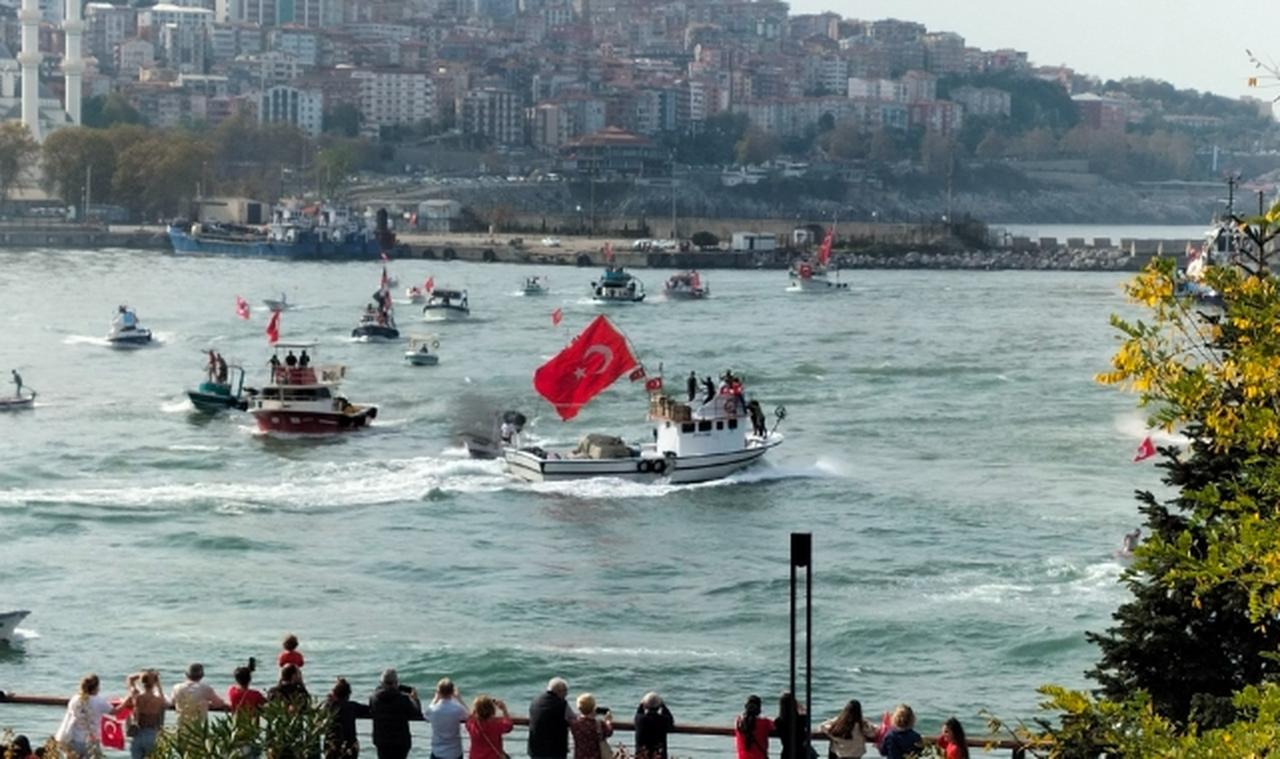 Karadeniz'de renkli görüntüler!