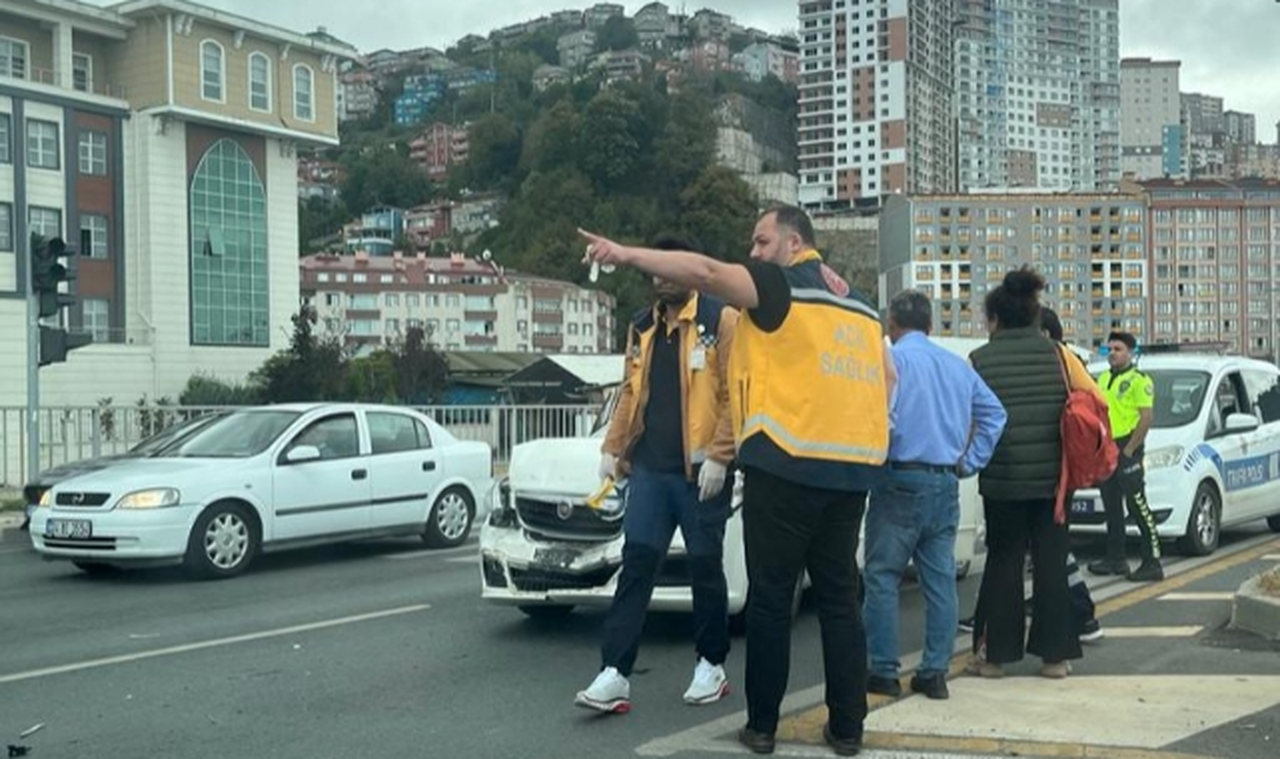 Kozlu'da kaza! Yaralılar var...