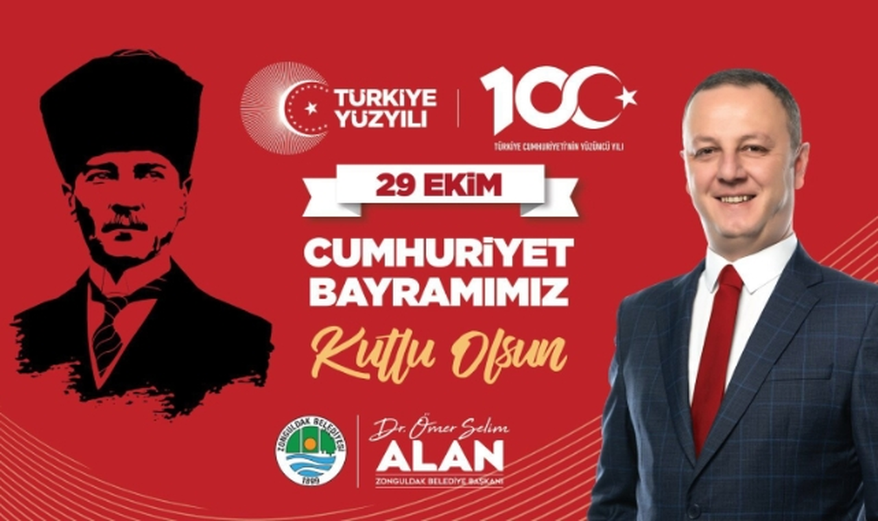 Ömer Selim Alan'dan 29 Ekim mesajı!