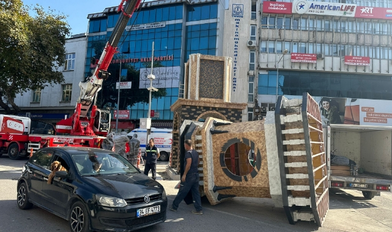 Saat kulesi Gazipaşa'ya yakışacak!