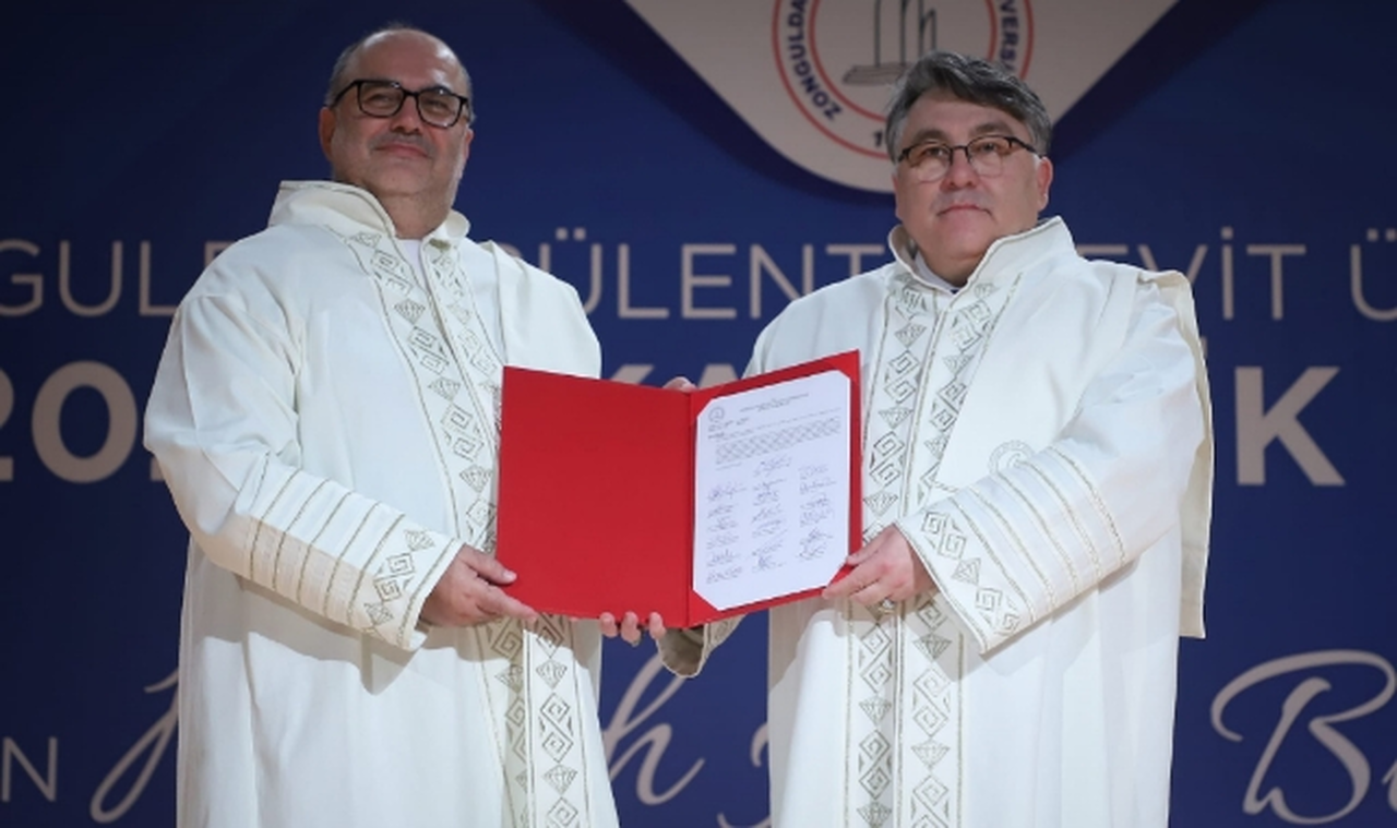 TPAO Genel Müdürü Bilgin'e fahri doktora