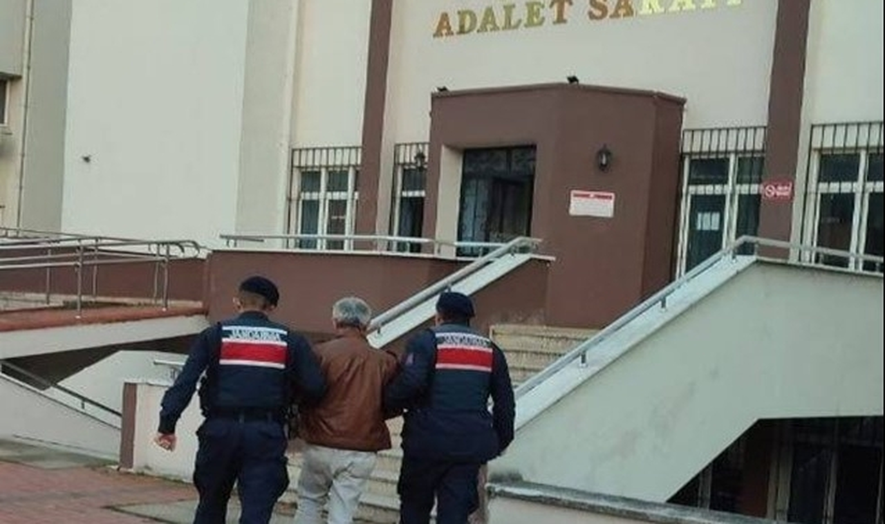4 yıl hapis cezası bulunan zanlı jandarma tarafından yakalandı  