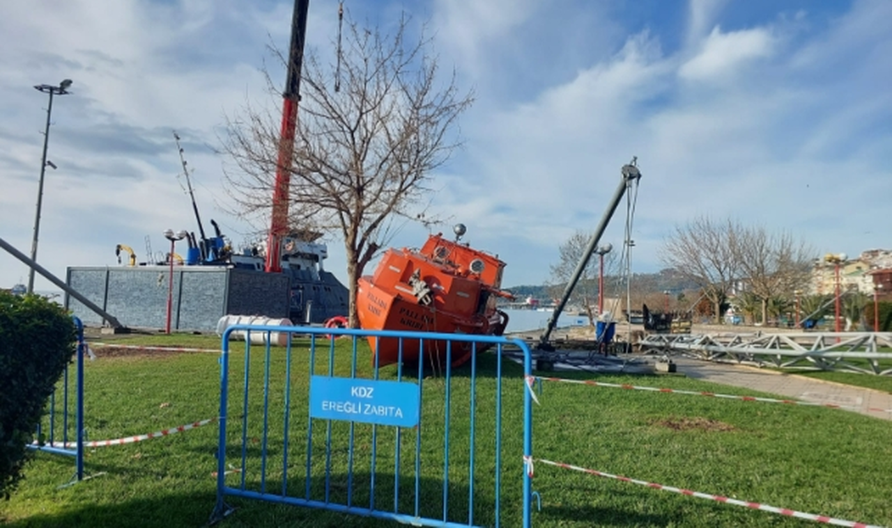 Kafkametler'in kayıp 7 mürettebatını arama çalışmaları sürüyor