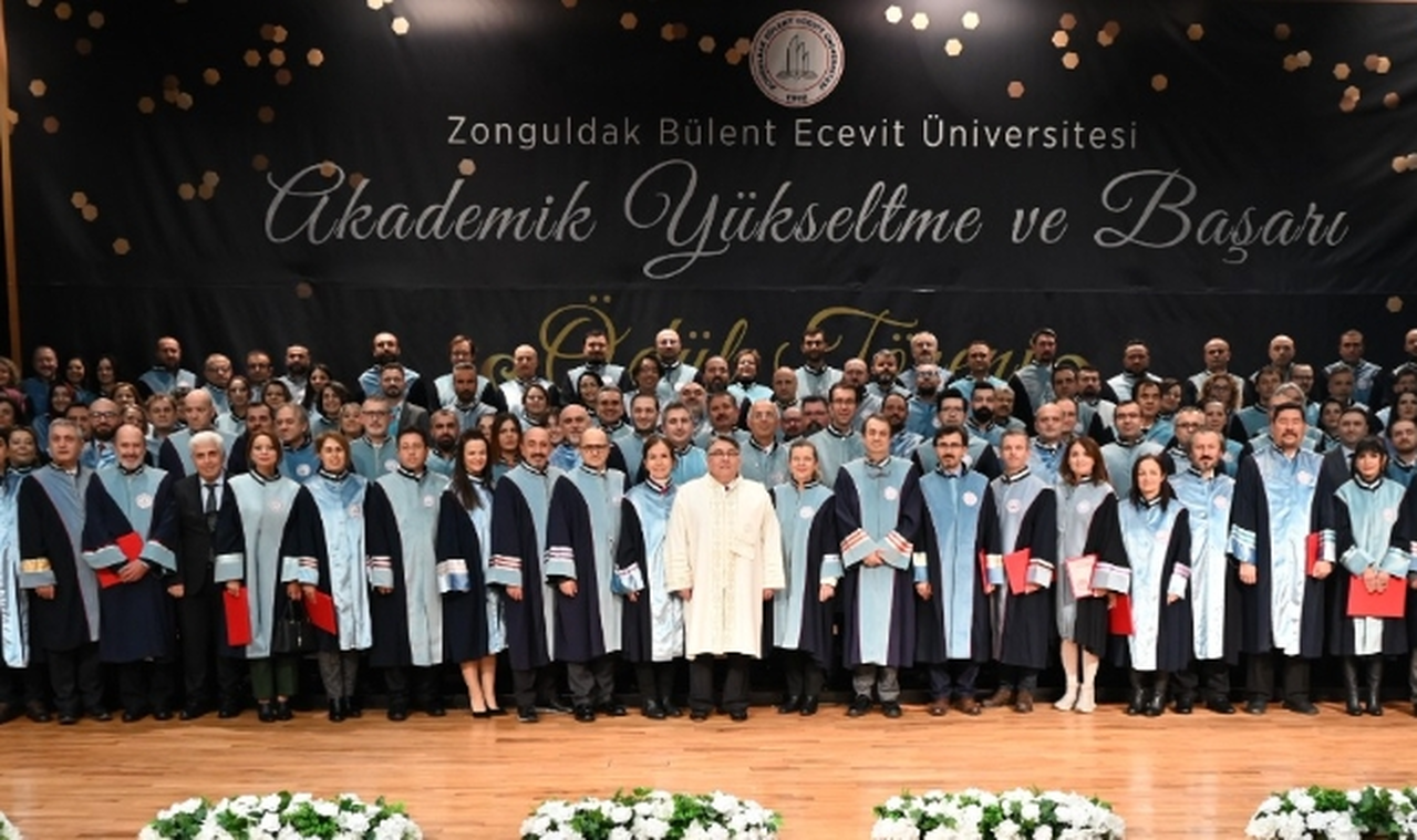 ZBEÜ Akademik Yükseltme ve Başarı Ödül Töreni gerçekleşti