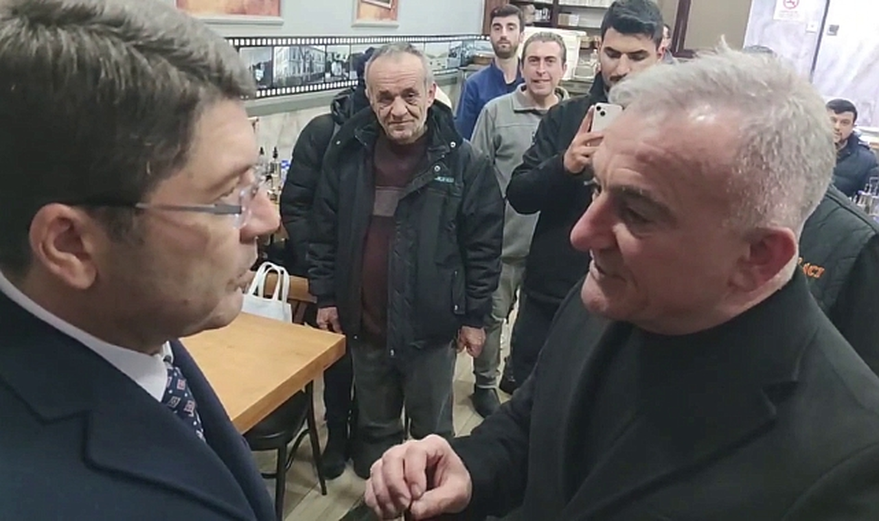 Bakan Yılmaz Tunç, İYİ Parti’nin adayı Murat Sesli’yi dinledi
