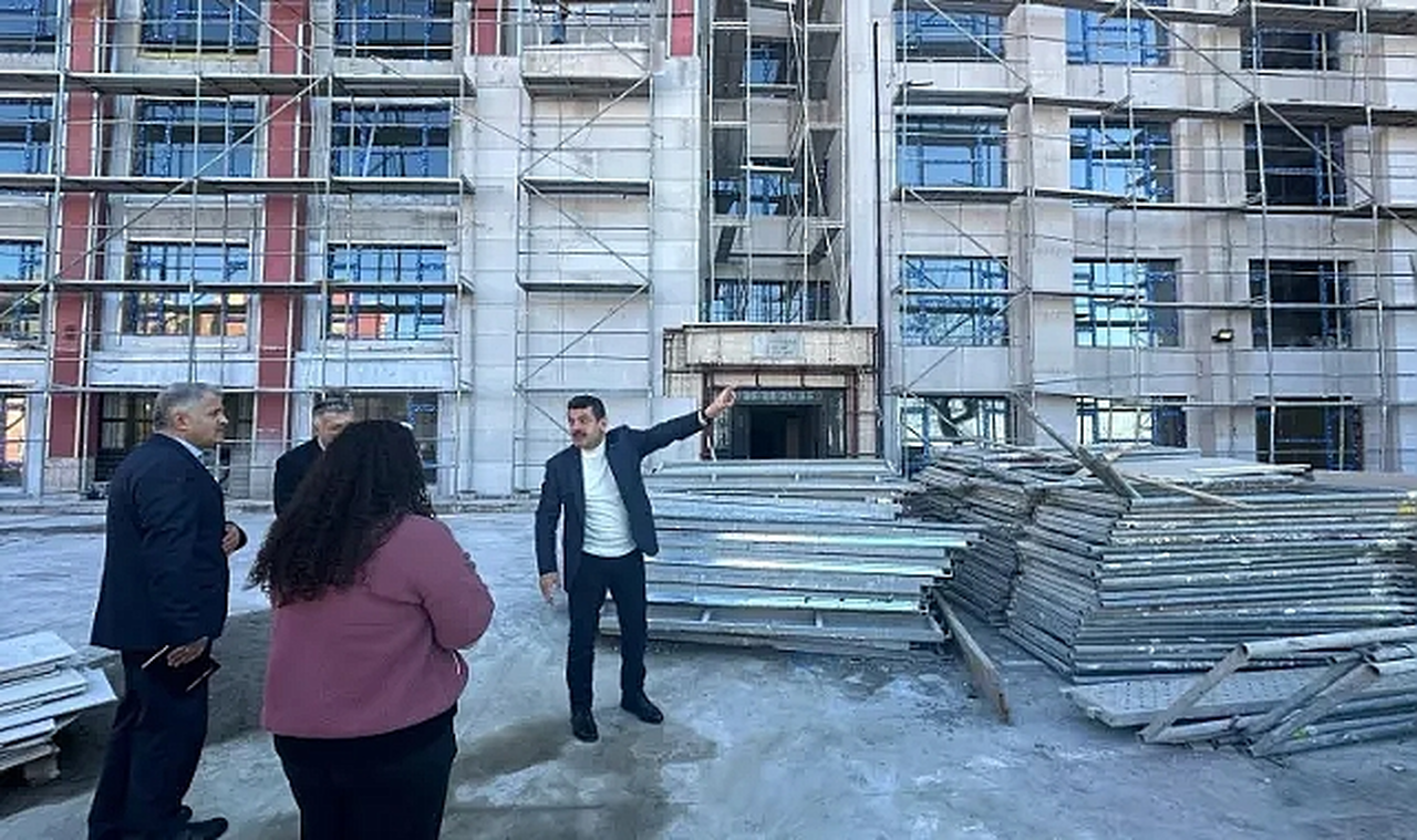 Muammer Avcı deprem güçlendirmesi kapsamında ki üç okulu yerinde inceledi