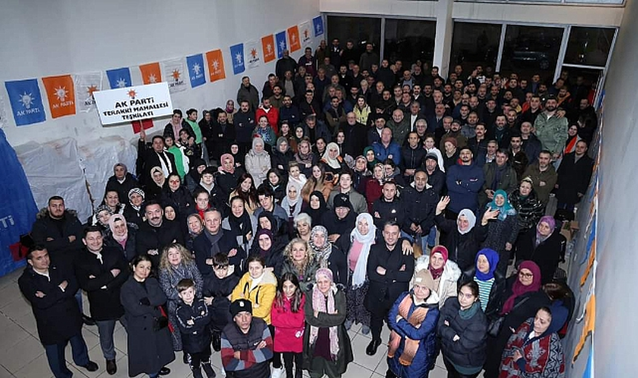 Terakki Mahallesi'nde miting gibi karşılama