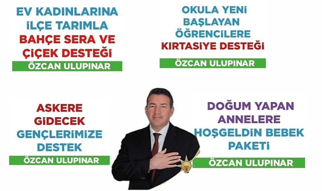 Ulupınar, ekonomik destek paketini açıkladı