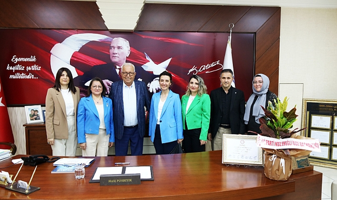 İyi Parti Yönetimi, Başkan Posbıyık’ı Ziyaret Etti